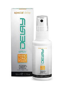 Спрей пролонгатор для чоловіків HOT DELAY, 50 мл