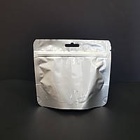 Дой-Пак із зип замком 150 г срібний 160х170 з єврослотом