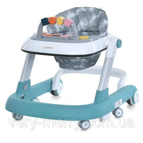 Дитячі ходунки El Camino Multiway (Ель Каміно Мультівей) ME 1163 Mint (зелений колір), фото 1