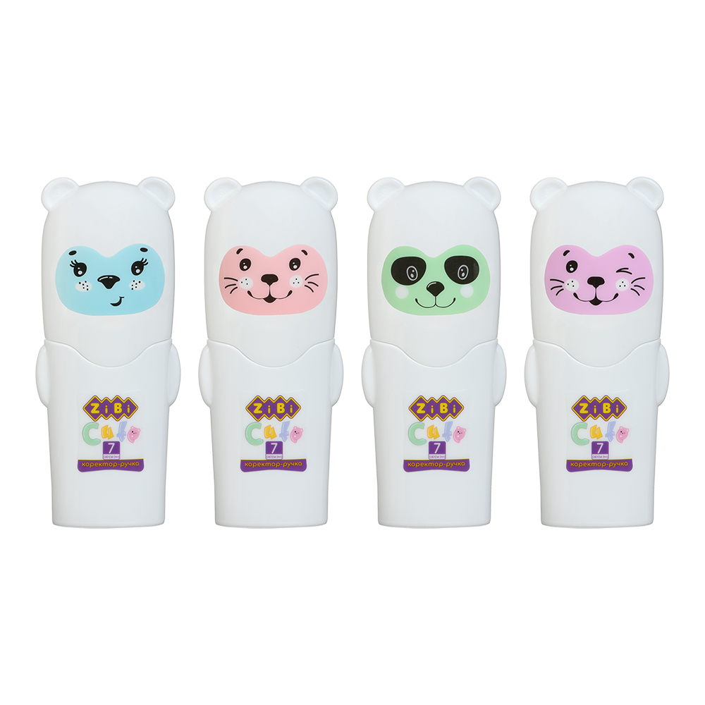 Коректор - ручка Zibi  7мл з металевим накінечником  ZB.2902, фото 1