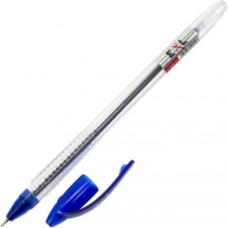 Ручка масляна синя 0.5мм Radius EXL, фото 1