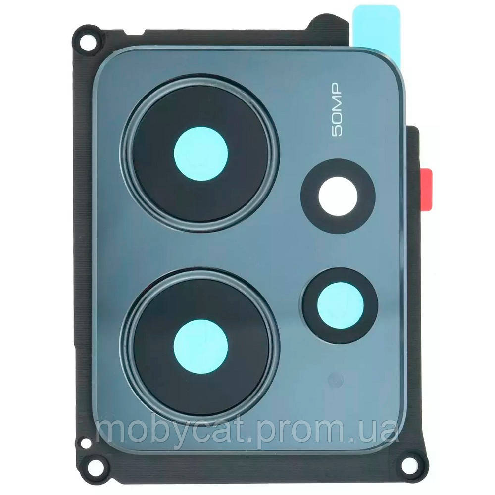 Скло камери Xiaomi Redmi Note 12 (з чорною рамкою), фото 1