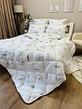 Ковдра євро зі штучного лебединого пуху 200*215см., фото 3
