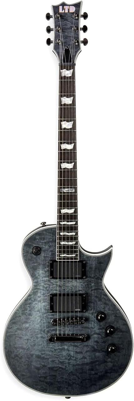 Електрогітара LTD EC-401 QM ST Black, фото 1