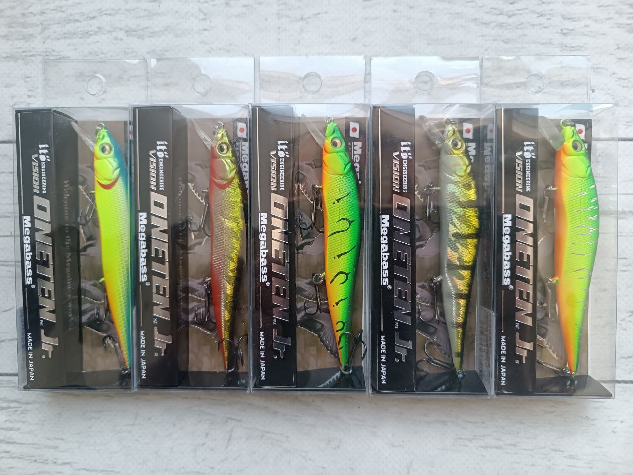 Воблер міноу Vision OneTen JR 98мм/10.6г Набор 5шт