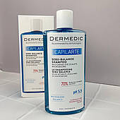 Шампунь DERMEDIC CAPILARTE 300 мл — для жирного волосся, відновлює мікробіом шкіри голови