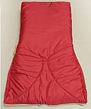 Зимовий конверт з хутра (3 розмір) червоний, фото 2
