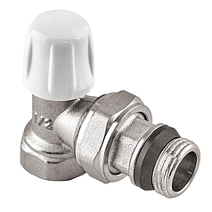 Вентиль балансувальний радіат. "антипротікання" Україна EP.0532 - 1/2x1/2" FM кутовий