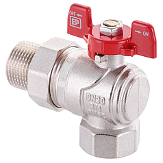 Кран з американкою кутовий 3/4" Україна EP.410