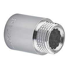 Подовжувач Україна EP.E025.Chr - 1/2"MF-25мм хром