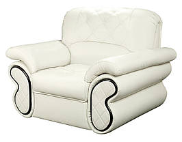 Крісло м'яке нерозкладне дерево/текстиль Оскар Модерн