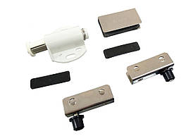 Набір для скла з магнітом хром