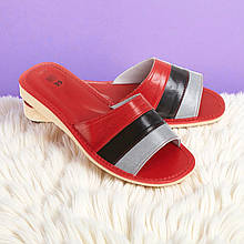 Шкіряні жіночі капці 029