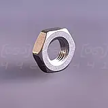 Контргайка різьбова нержавіюча DN8 (1/4"), н/ж сталь AISI304, шестигранна, BSPP, DIN 431, ГОСТ 8969-75, фото 6
