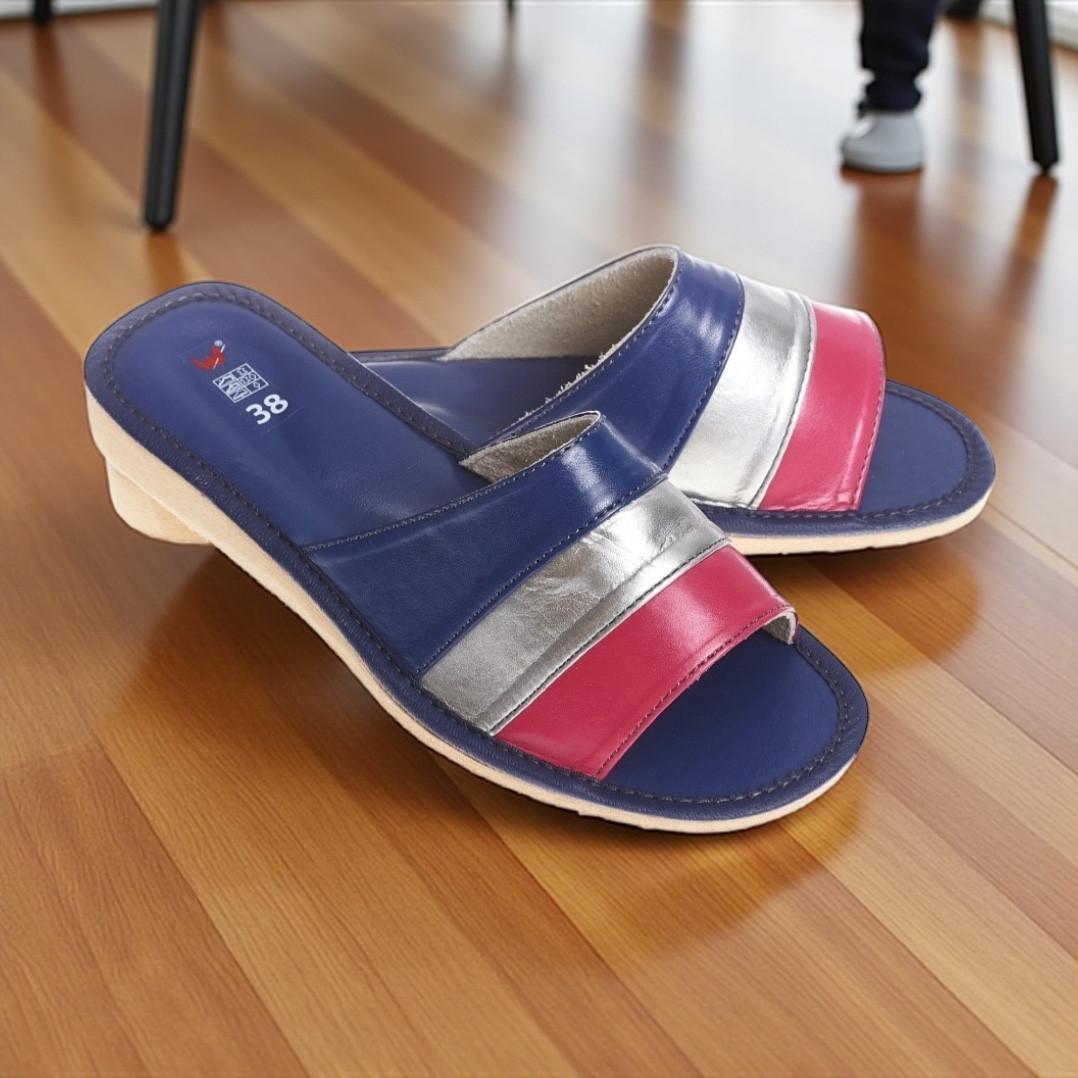 Шкіряні жіночі капці 422-38, фото 1