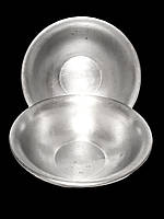 800 мл Супова миска СРСР, клеймо М, ціна 40 коп, вінтажна тарілка 20 см-5.5 см, товстий алюміній, дрібні сле
