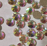 Стрази клейові XIRIUS 16 граней 8+8 SS20 Сrystal АВ Non-Hot Fix 100 шт, фото 4