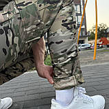 Штани тактичні на флісі військові зимові Softshell. Якісні штани вітровологозахисні зимові зсу, фото 9