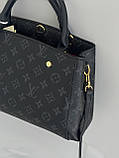 Сумка жіноча Louis Vuitton Montaigne Handbag Чорний, фото 6