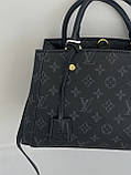 Сумка жіноча Louis Vuitton Montaigne Handbag Чорний, фото 7