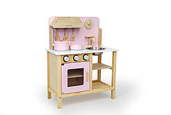 Дитяча дерев'яна кухня AVKO Фессалія Pink