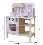 Дитяча дерев'яна кухня AVKO Фессалія Pink, фото 10