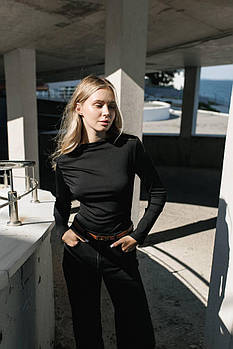 Стильний жіночий боді 42-44, 46-48 чорний