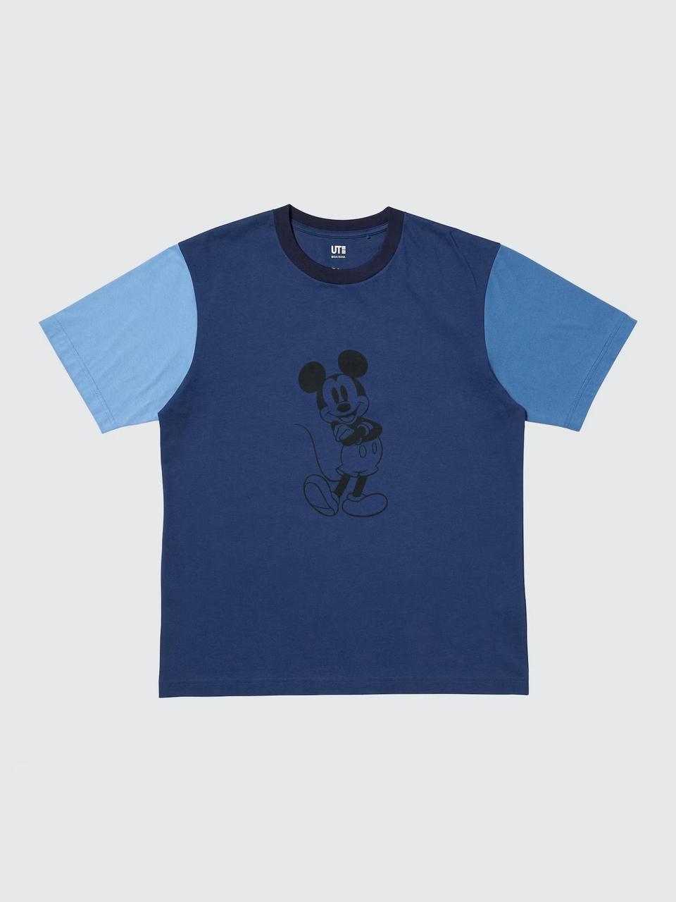 Футболка Disney in Blue UNIQLO з малюнком 1159842880 (Синій XXL), фото 1