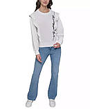 Жіночий світшот Karl Lagerfeld Paris з логотипом 1159842891 (Білий XL), фото 5