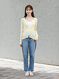 Жіночий кардиган-поло UNIQLO 1159842914 (Жовтий XXL), фото 10