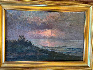 Вечір біля моря Михайло Корочанський нас. XX століття, фото 1