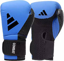Боксерські рукавиці Adidas Combat 50 | синьо/чорні | ADIDAS ADIC50TG