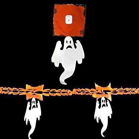 Гірлянда 3D з підвіскою Привид