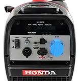 Інверторний генератор Honda EU30i – 3 кВт, з ручкою та колесами, AVR, гарантія 2 роки, фото 2