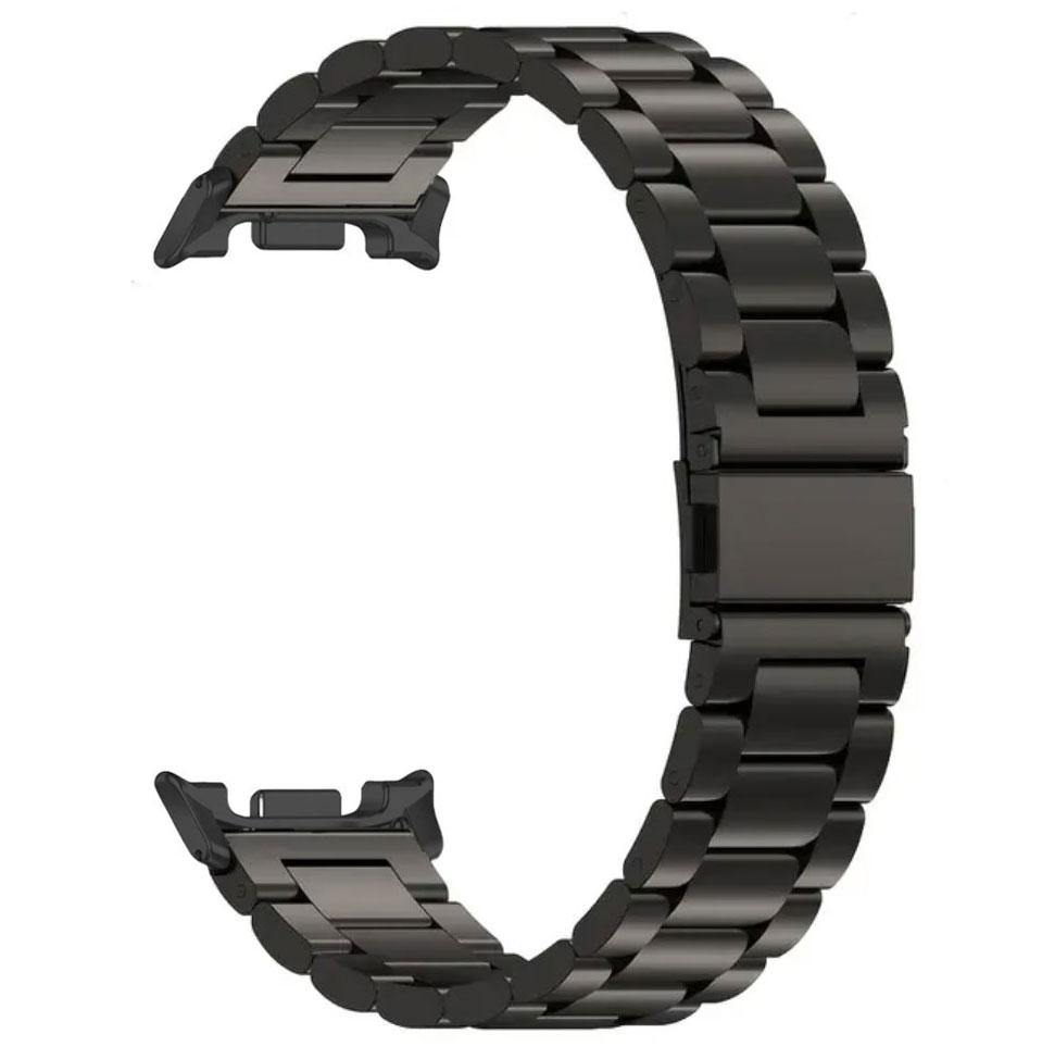 Металевий ремінець Primolux для годинника Samsung Galaxy Watch 8 (46 mm / 44 mm / 40 mm) - Black, фото 1