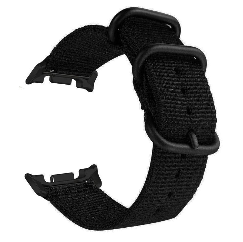 Нейлоновий ремінець Primolux Traveller для годинника Samsung Galaxy Watch 8 (46 mm / 44 mm / 40 mm) - Black, фото 1