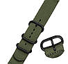 Нейлоновий ремінець Primolux Traveller для годинника Samsung Galaxy Watch 8 (46 mm / 44 mm / 40 mm) - Army Green, фото 5