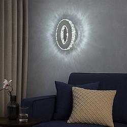 Овальне Бра світлодіодне Linisoln 6W колір Хром 9604