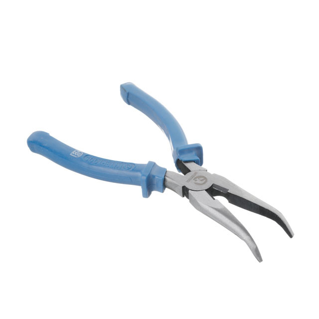 Довгогубці вигнуті, 200 мм INTERTOOL HT-0126, фото 1