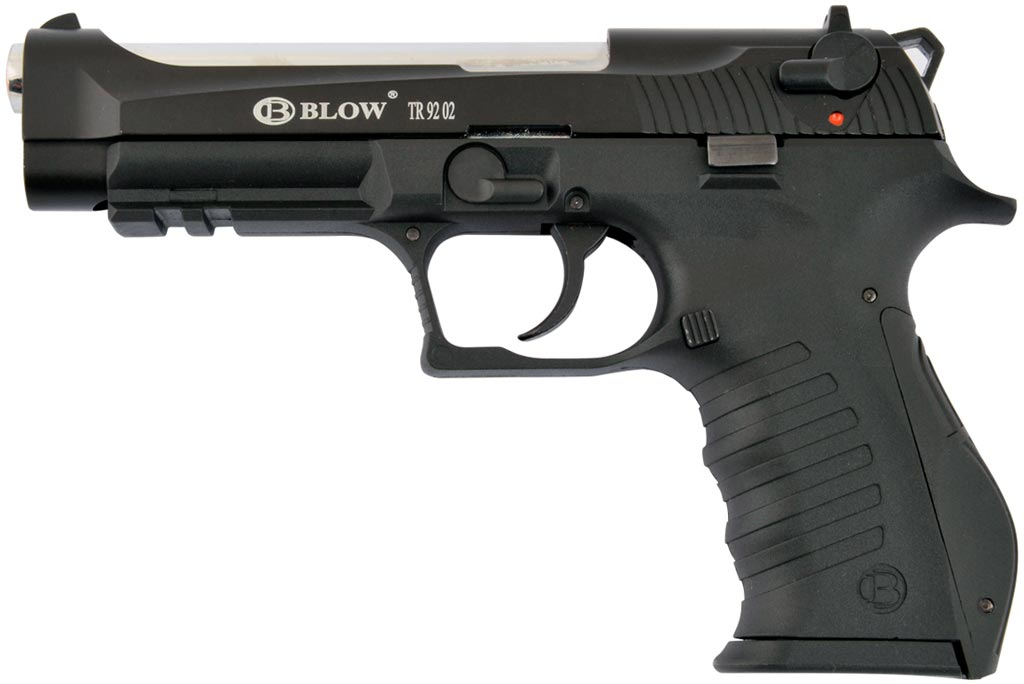 Стартовий пістолет Blow TR-92-02 Auto з доп. магазином (Walther PPQ) JGR