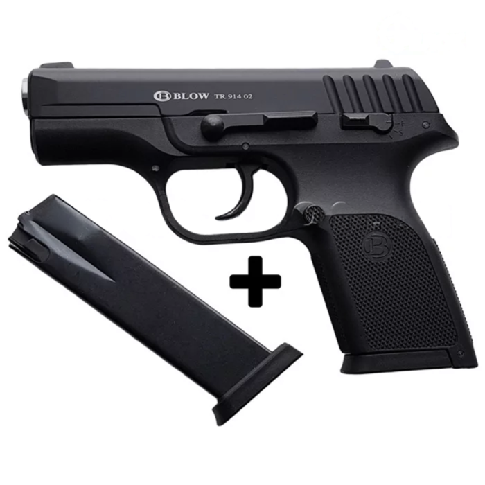 Стартовий пістолет Blow TR-914-02 Auto з доп. магазином (Ruger SR40) JGR