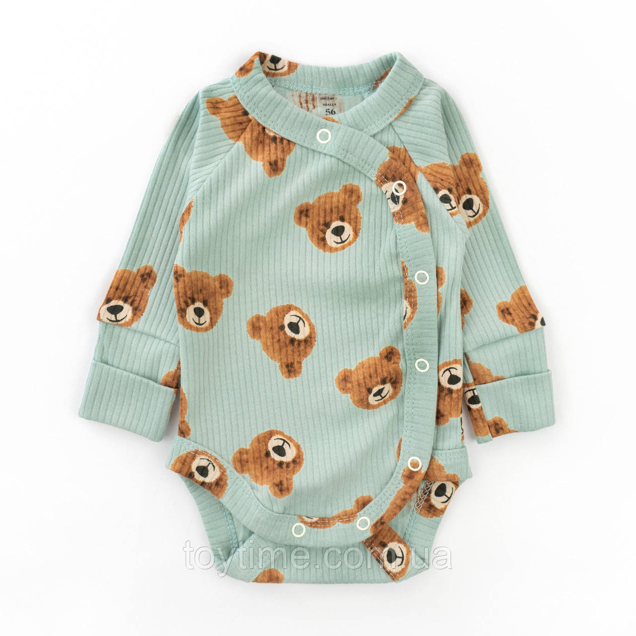 Боді для немовлят з довгим рукавом із ведмедиками Cute bear, фото 1