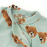 Боді для немовлят з довгим рукавом із ведмедиками Cute bear, фото 2