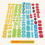 Будівельний набір з зубчиками (112 шт) від Battat, фото 6