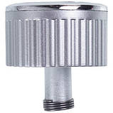 Набір універсальних ручок регулювання (4 шт.) для плити (сріблястий), фото 3