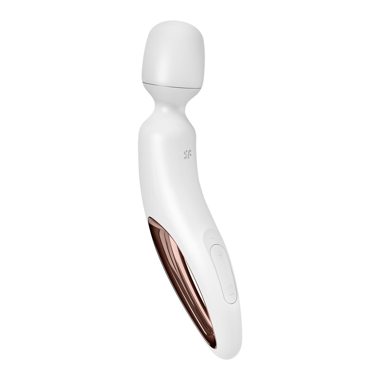 Вібромасажер Satisfyer Wand-erland (White/Rosegold) (м'ята упаковка!!!! Bomba💣, фото 1