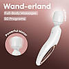 Вібромасажер Satisfyer Wand-erland (White/Rosegold) (м'ята упаковка!!!! Bomba💣, фото 7