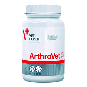 VetExpert ArthroVet – добавка Захист суглобів для собак та котів, 90 таб