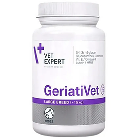 VetExpert GeriatiVet Dog – комплекс для собак зрілого віку понад 15 кг, 45 таб