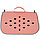 Сумка для перенесення кішок і собак 48x26x25 см CosmoPet CP-12 Peach, фото 2